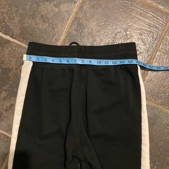Puma Black and White Jogger Sweatpants. Size M - Picture 10 of 12